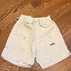 AFTCO Kids Light Tan Cargo Shorts